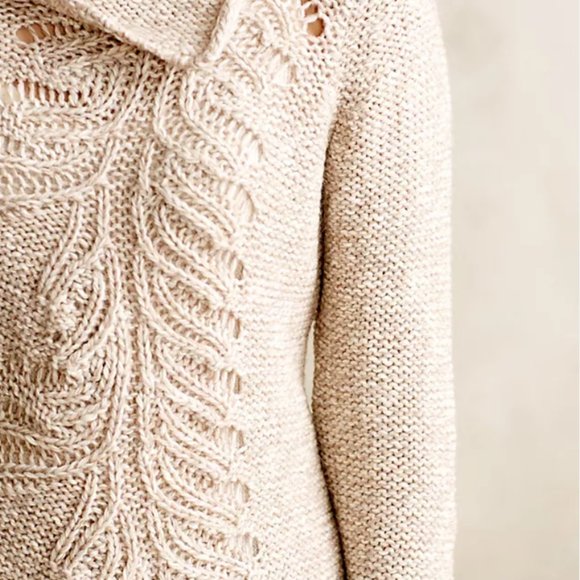 Hadley Pointelle Tunic Sweater - Anthropologie - Picture 2 of 8